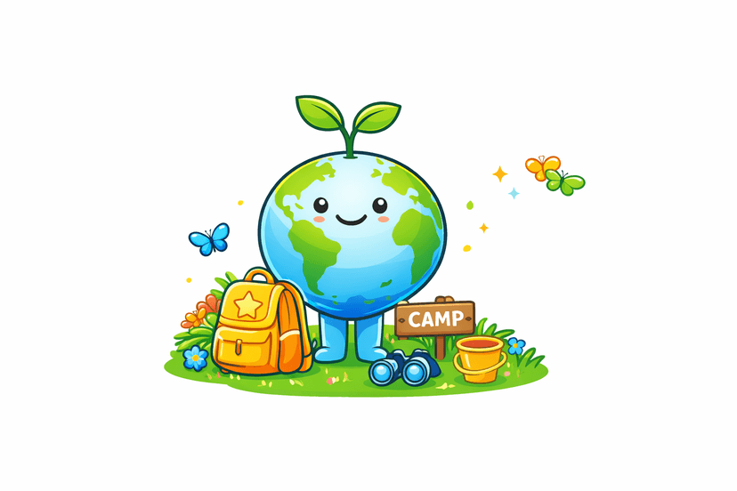 Summer Camp illustration